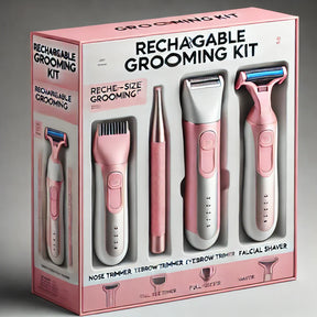 Rechargeable Ladies Grommer Kit For Women