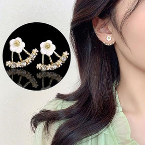 Daisy Back Stud Earrings