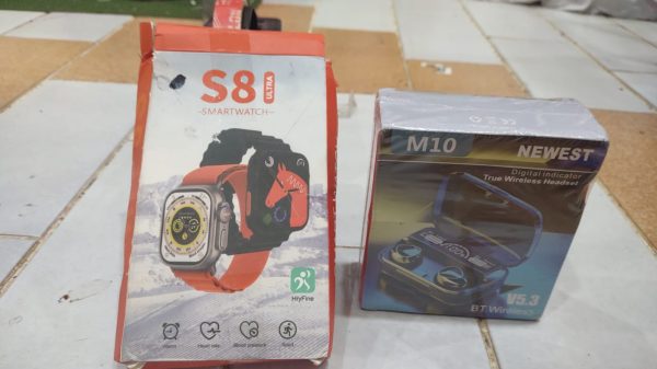 M10 Earbuds & S8 Ultra Smart Watch