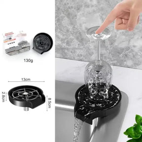 Automatic Tap Glass Rinser for Kitchen Sinks