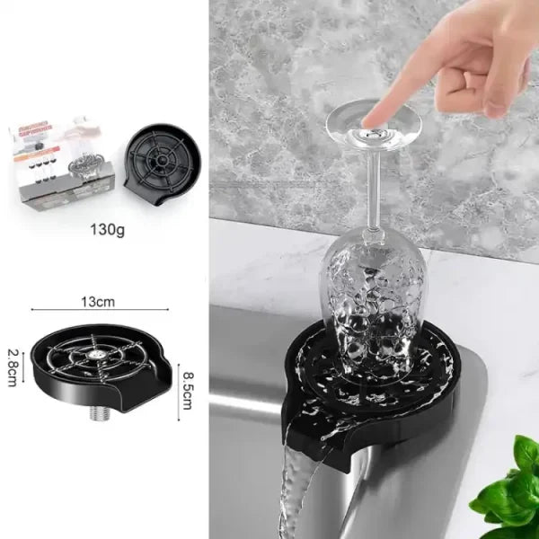 Automatic Tap Glass Rinser for Kitchen Sinks