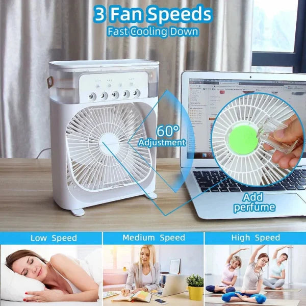 PORTABLE AIR COOLING 3 IN 1 AC FAN