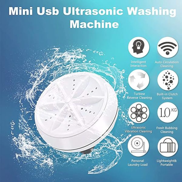 Portable Mini Washing Machine Turbine Washer